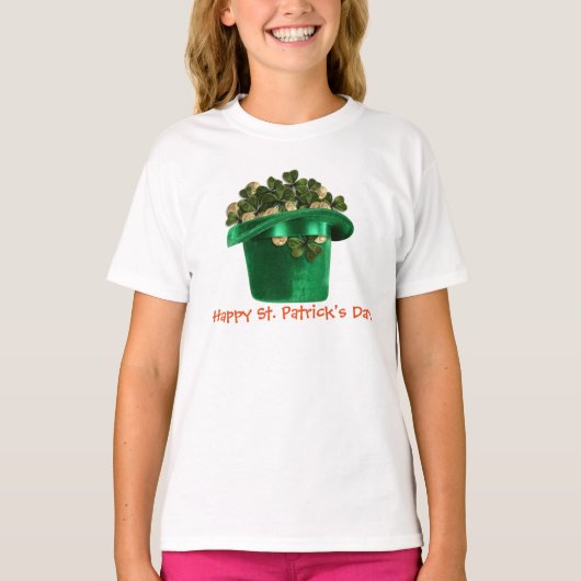 T-shirt tee - shirt jour de la St Patrick (Devant)