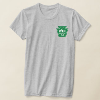 T-shirt tee-shirt logo WIN pour femmes avec code QR