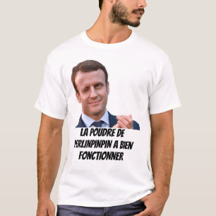 T-SHIRT TEE SHIRT MACRON PRESIDENT