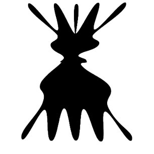 T-shirt Tee-shirt minimaliste abstrait Alien Black Cat S