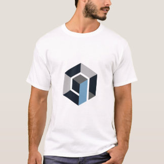 T-shirt Tee-shirt minimaliste abstrait géométrique à hexag