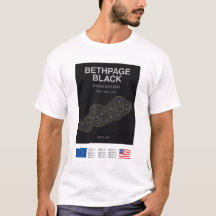 Tee-shirt Minimaliste Bethpage Black Ryder Cup Lin