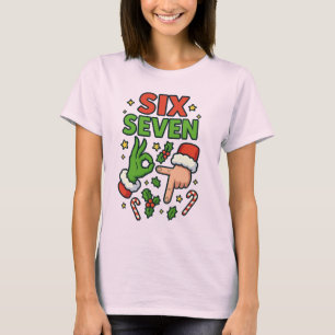 T-shirt Tee-shirt Noël 67 Six Sept Mème Femmes Vacances