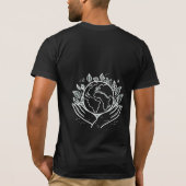 T-shirt Tee-shirt noir classique (Dos)