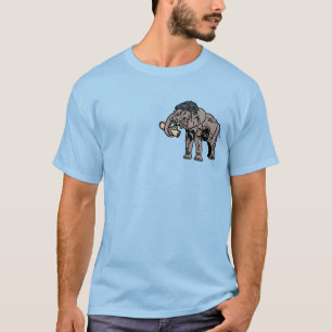T-shirt Tee-shirt nonchalant Jumbo (Bleu)