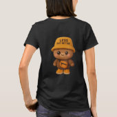 T-shirt Tee-shirt ours à l'ours adorable "Moins mais mieux (Dos)