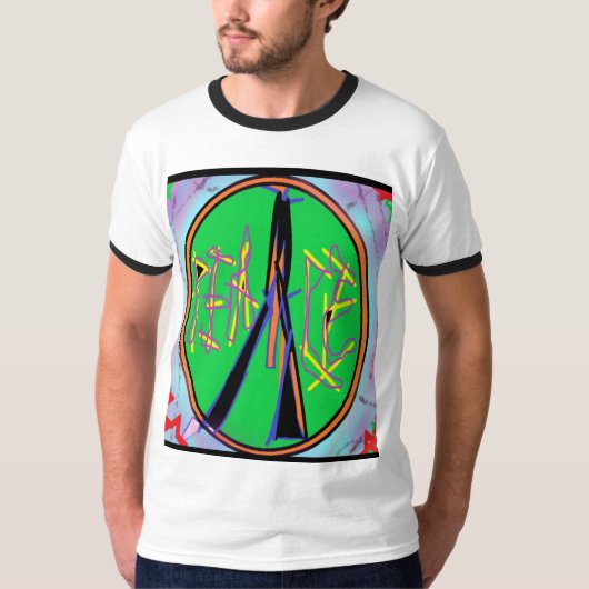 T-SHIRT TEE SHIRT PAIX (Devant)