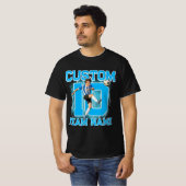 T-shirt Tee-shirt personnalisé pour joueur de football, nu (Devant entier)