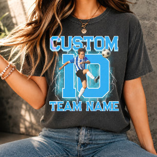 T-shirt Tee-shirt personnalisé pour joueur de football, nu