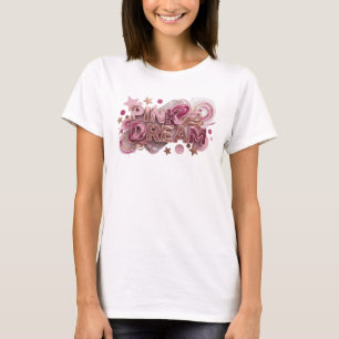 T-shirt Tee-shirt personnalisé Rose Artistique RÊVE ROSE