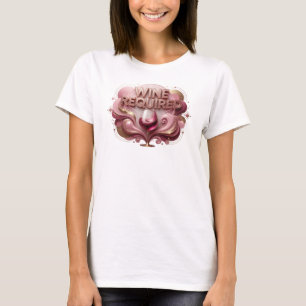 T-shirt Tee-shirt personnalisé VINS ROUGES OBLIGATOIRE