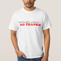 Tee - shirt politiquement correct