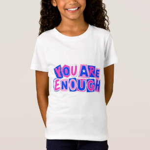 T-Shirt Tee-shirt pour enfants avec affirmation positive «