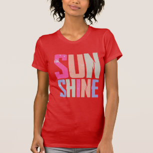 T-shirt Tee-shirt pour femmes Sunshine, Cadeau de vie de p