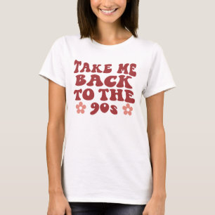 T-shirt Tee-shirt 'Ramenez-moi aux années 90'