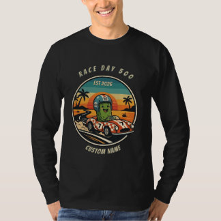 T-shirt Tee-shirt Retro Pickle Indy Racing - Cadeau drôle