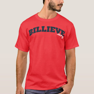 T-shirt Tee - shirt rouge de Billieve.org