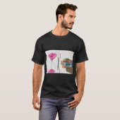 T-shirt Tee-shirt sablier Temps & Richesse (Devant entier)