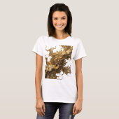 T-shirt Tee-shirt Sharp Silver GOLDEN MECHANICAL FLOW Stat (Devant entier)