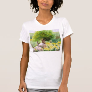 T-shirt Tee - shirt sicilien de paysage