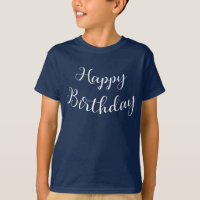 Tee-shirt Sky Happy Birthday Boys