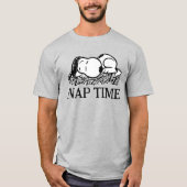 T-shirt Tee - shirt | Snoopy Nap Time (Devant)