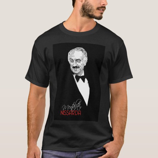 T-shirt tee shirt souvenir Jacques Medecin (Devant)