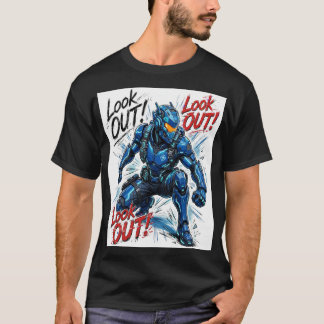 T-shirt Tee-shirt Streetwear Techwear Cyber Commando Regar