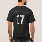 T-shirt Tee Shirt Team FFSR (Dos)