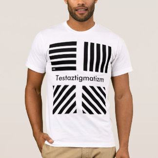 T-shirt Tee shirt Testaztigmatizm  J2M