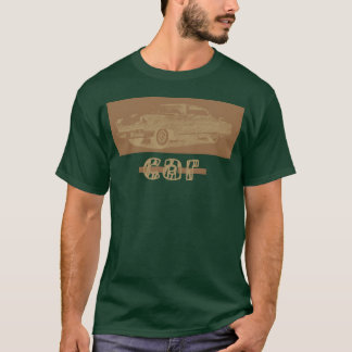 T-shirt tee shirt voiture vitesse dessin vieil or ami fill