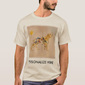 T-shirt Tee - shirts à manches Raglan - Carousel Tiger (Devant)