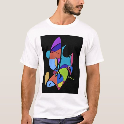 T-shirt Tee - shirts au design original par David Flynn (Devant)