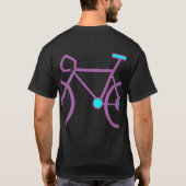 T-shirt Tee - shirts de cyclisme course customisés (Dos)