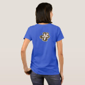 T-shirt Tee - shirts de Gals de fleurs de Pokii (Dos entier)
