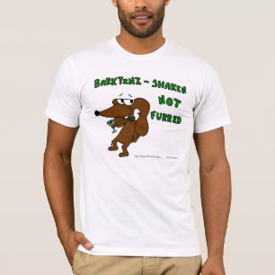 T-shirt Tee - shirts de Midge "BARKTINI SHAKEN NOT FURING"