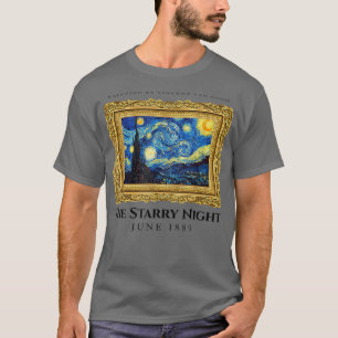 T-shirt Tee - shirts de nuit étoilés, Cool Vincent Van Gog