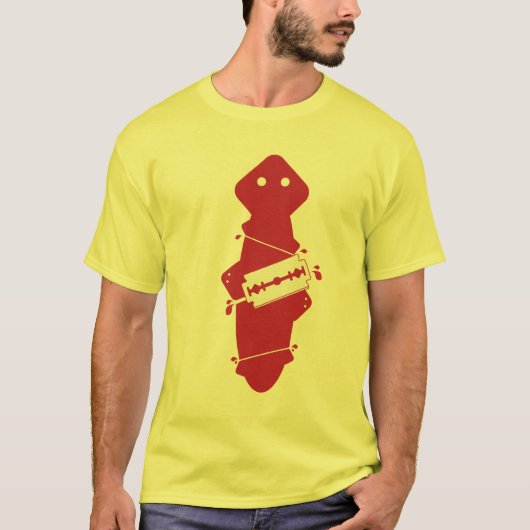 T-shirt tee - shirts d'illust de planaria (Devant)