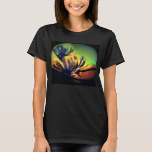 T-shirt Tee - shirts Floral Sunset View
