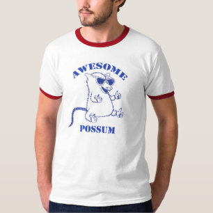 T-shirt Tee - shirts impressionnants d'opossum