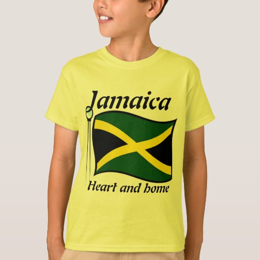 T-shirt Tee-shirts pour enfants jamaïque (Devant)