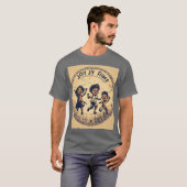 T-shirt "Tee - shirts qui racontent votre histoire : vente (Devant entier)
