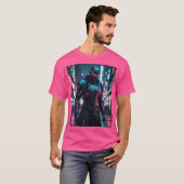 T-shirt Tee-shirts robot samouraï  (Devant entier)