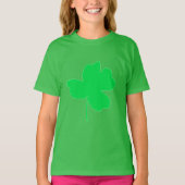 T-shirt Tee - shirts Shamrocks verts (Devant)