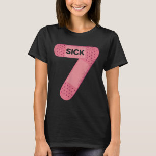 T-shirt Tee Sick Seven Memes Six Seven Blague Drôle