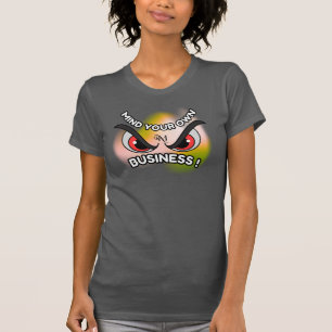 T-shirt Tee Slim Fit : Faites attention à vous (asphalte)
