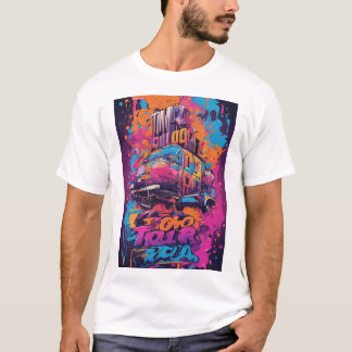 T-shirt Tee Vibes Couleur