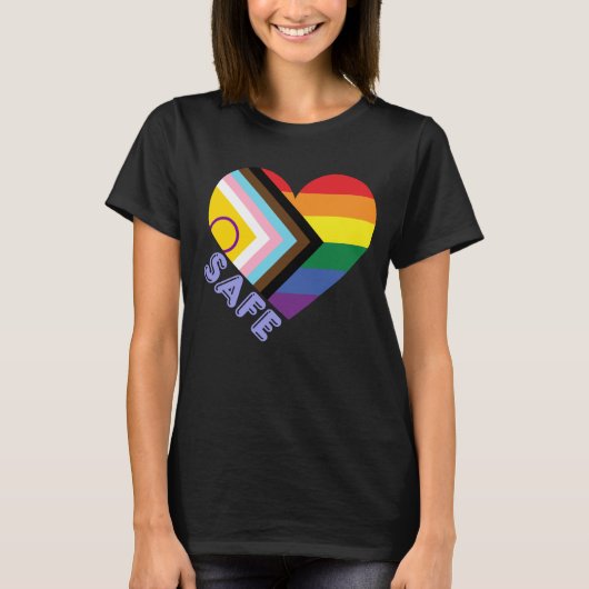 T-shirt Tee Vous êtes en sécurité avec moi (Devant)