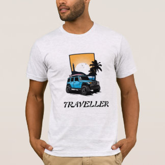 T-shirt "Tee Wanderlust – Explorez au-delà des limites"