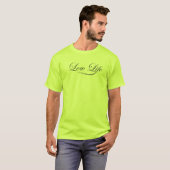 T-shirt Tee with Low life art (Devant entier)